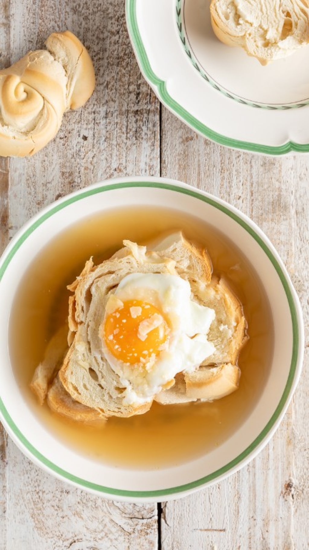 Zuppa Pavese Italienische Brotsuppe - Rezepte Suchen