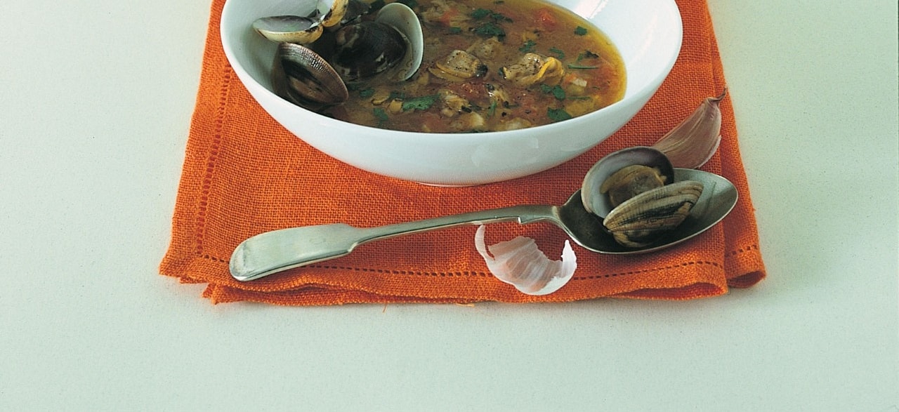 Zuppa di vongole ricetta