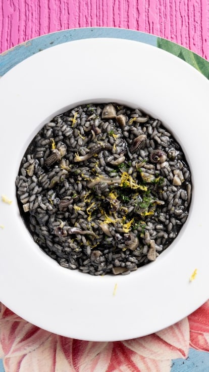 Risotto al nero di seppia