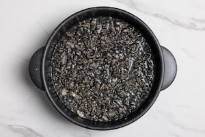 Preparazione Risotto al nero di seppia - Fase 4