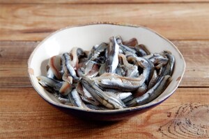 Preparazione Pasta con alici e bottarga - Fase 1