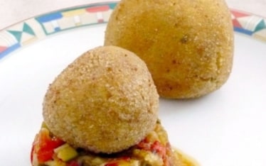 Arancine, polpette e friggione