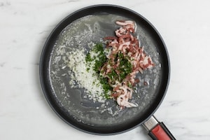 Preparazione Barba di frate alla pancetta - Fase 3
