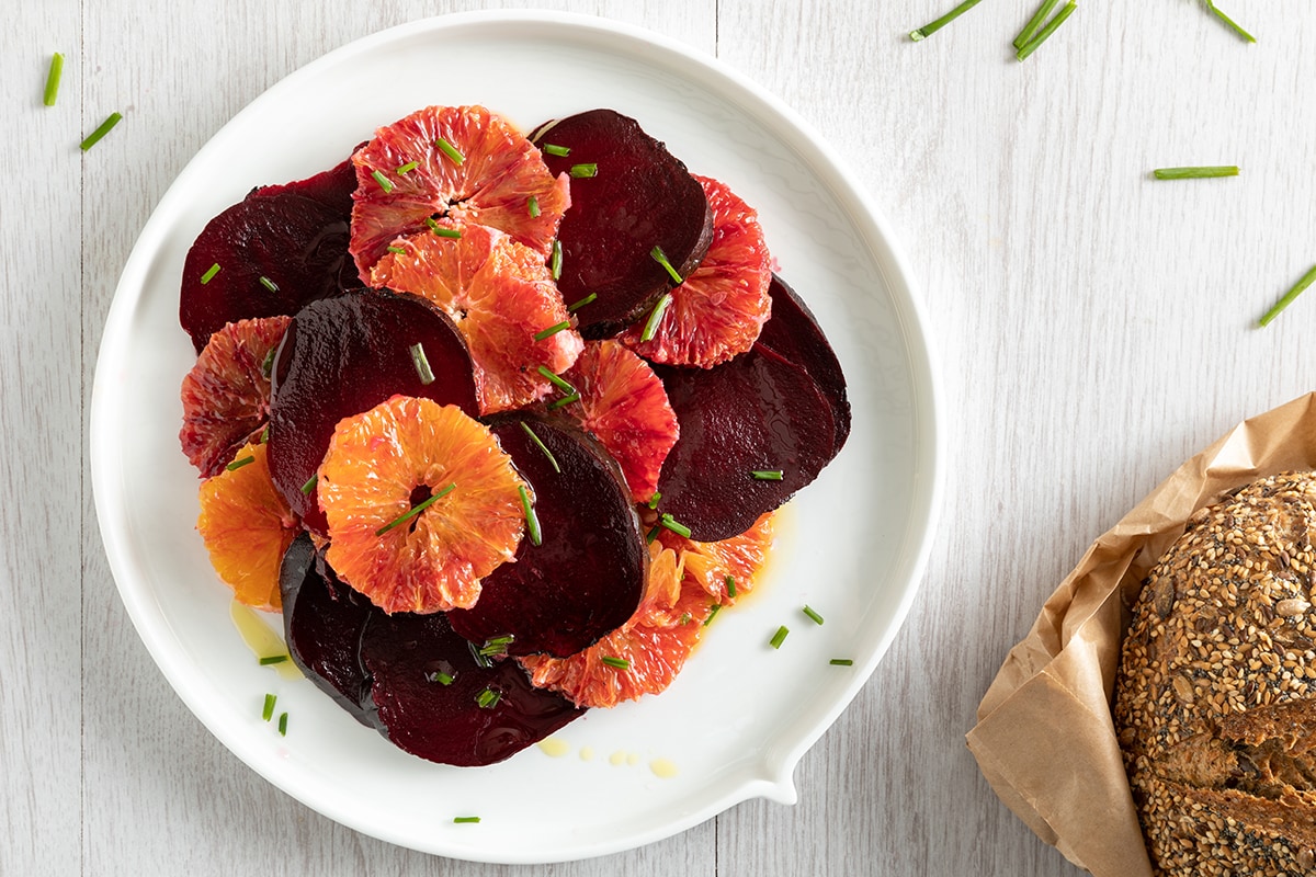 Insalata di barbabietole e arance ricetta