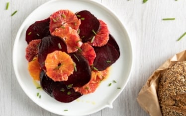 Insalata di barbabietole e arance