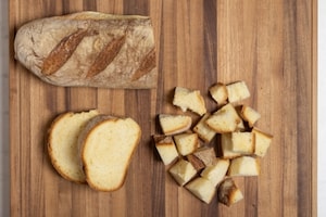 Preparazione Caesar salad - Fase 2