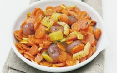 Carote brasate al sedano