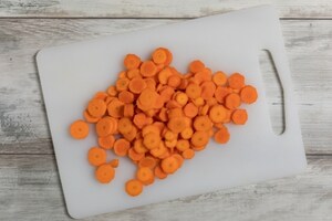 Preparazione Carote al miele d'acacia - Fase 1