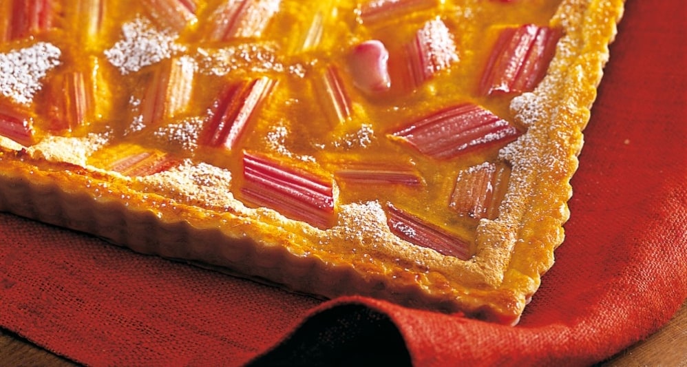 Crostata al rabarbaro ricetta