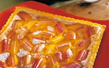 Crostata al rabarbaro