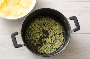 Preparazione Fagiolini e patate - Fase 1