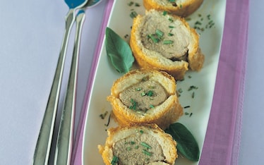 Filetto retinato in crosta di baguette