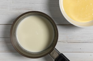 Preparazione Gelato al panettone - Fase 1