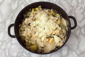 Preparazione Pasticcio di bietole e patate - Fase 3