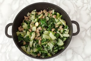 Preparazione Pasticcio di bietole e patate - Fase 2