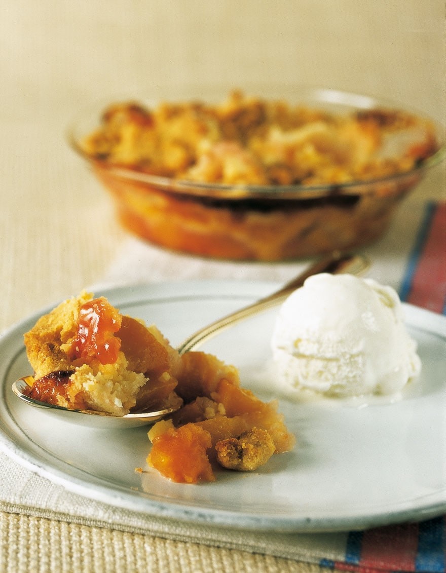 Peach cobbler ricetta