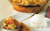 Peach cobbler