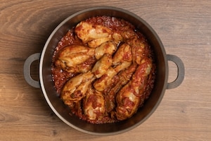 Preparazione Pollo ai funghi - Fase 3