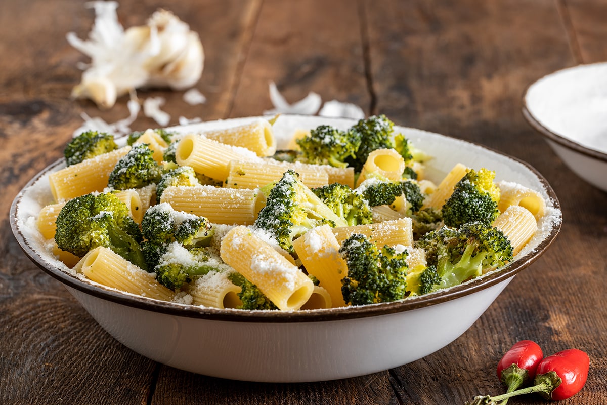 Rigatoni con i broccoli ricetta