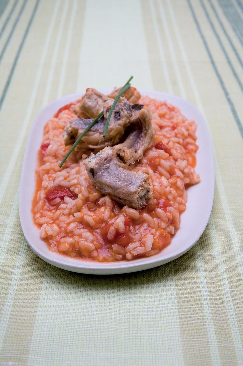 Risotto con l'anguilla ricetta