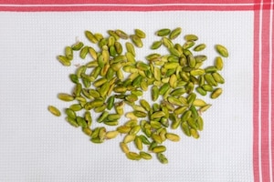 Preparazione Risotto al pistacchio e pancetta - Fase 1