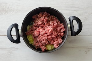Preparazione Timballo di riso al forno con polpette - Fase 1