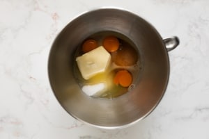 Preparazione Torta mele e yogurt - Fase 1