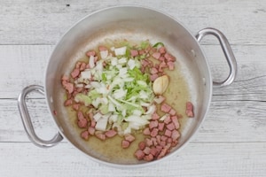 Preparazione Zuppa di fave secche - Fase 2