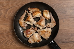 Preparazione Coniglio ai peperoni - Fase 1