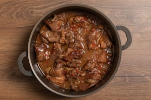 Preparazione Coniglio ai peperoni - Fase 4