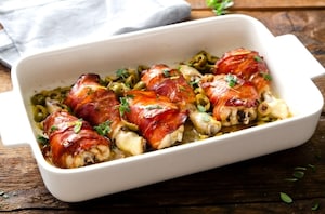 Preparazione Cosce di pollo allo speck - Fase 4