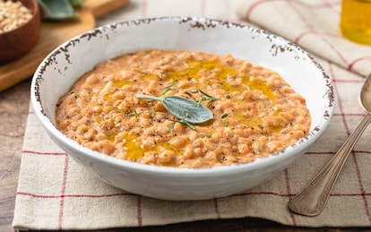 Minestra garfagnina di farro