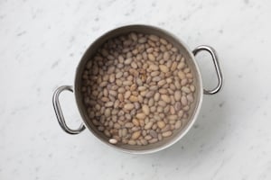 Preparazione Minestra garfagnina di farro - Fase 1