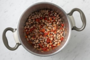 Preparazione Minestra garfagnina di farro - Fase 2