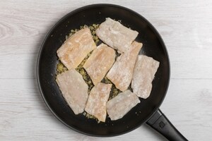 Preparazione Trota in padella  - Fase 2