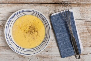 Preparazione Cimette di cavolfiore in salsa d’uova - Fase 1