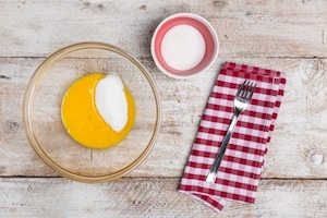 Preparazione Crema di castagne e zabaione - Fase 1