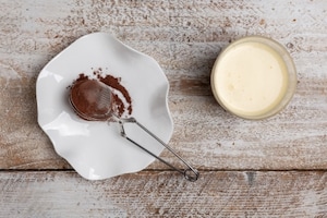 Preparazione Crema di castagne e zabaione - Fase 2