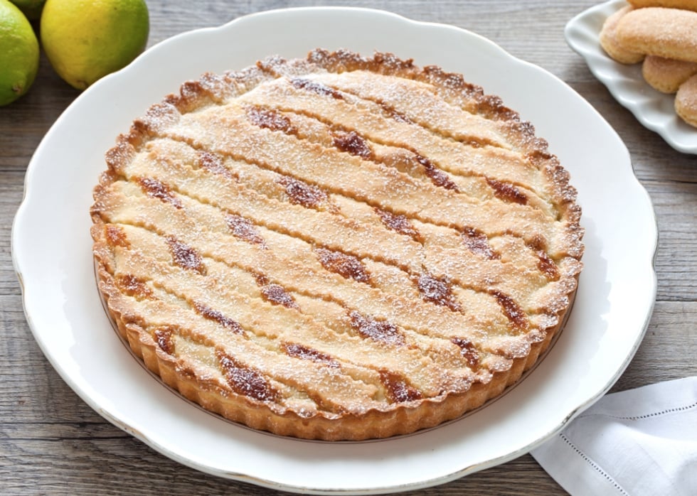 Crostata al limone ricetta