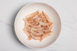 Preparazione Gamberi saporiti al brandy - Fase 1