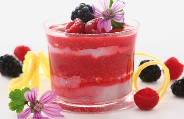 Meringata di more e lamponi