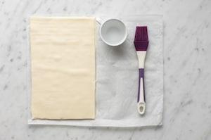 Preparazione Mini croissant al bacon e Grana Padano - Fase 1