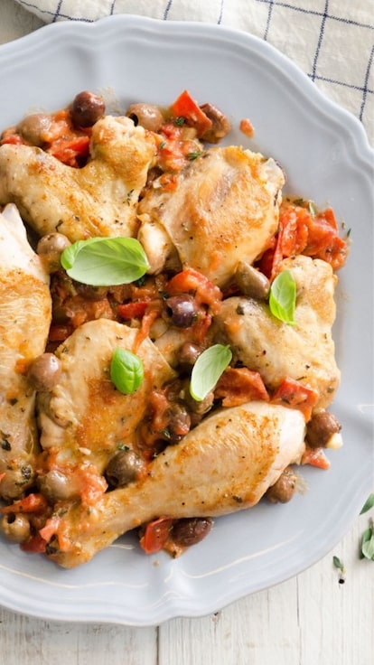 Pollo alle olive