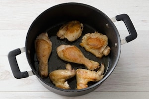 Preparazione Pollo alle olive - Fase 1