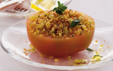 Pomodori croccanti alle erbe