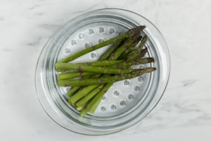 Preparazione Risotto con asparagi e pancetta - Fase 1
