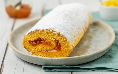 Rotolo alla confettura di albicocche