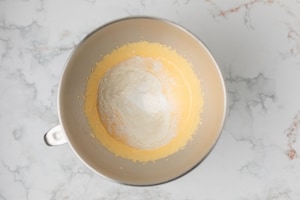 Preparazione Rotolo alla confettura di albicocche - Fase 1