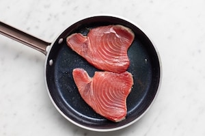 Preparazione Trance di tonno - Fase 1