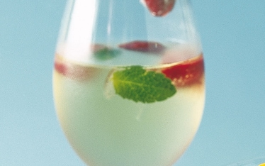 Vino gelato alle fragole